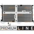 Radiateur, refroidissement du moteur HELLA 8MK 376 700-361 - Visuel 1