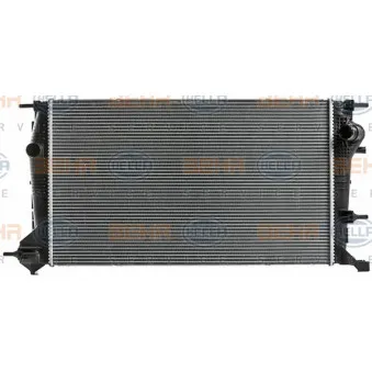 Radiateur, refroidissement du moteur HELLA 8MK 376 700-424