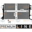 Radiateur, refroidissement du moteur HELLA 8MK 376 700-431 - Visuel 1