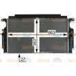 Radiateur, refroidissement du moteur HELLA 8MK 376 700-461 - Visuel 1