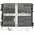 Radiateur, refroidissement du moteur HELLA 8MK 376 700-571 - Visuel 1