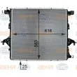 Radiateur, refroidissement du moteur HELLA 8MK 376 701-314 - Visuel 1