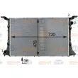 Radiateur, refroidissement du moteur HELLA 8MK 376 701-341 - Visuel 1