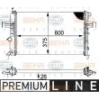 Radiateur, refroidissement du moteur HELLA 8MK 376 710-311 - Visuel 1