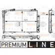 Radiateur, refroidissement du moteur HELLA 8MK 376 711-191 - Visuel 1