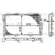 Radiateur, refroidissement du moteur HELLA 8MK 376 712-024 - Visuel 1