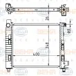 Radiateur, refroidissement du moteur HELLA 8MK 376 713-064 - Visuel 2