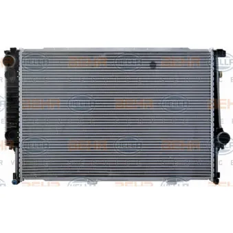 Radiateur, refroidissement du moteur HELLA 8MK 376 713-134