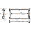 Radiateur, refroidissement du moteur HELLA 8MK 376 714-334 - Visuel 1