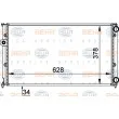 Radiateur, refroidissement du moteur HELLA 8MK 376 714-451 - Visuel 1
