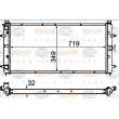 Radiateur, refroidissement du moteur HELLA 8MK 376 714-481 - Visuel 1