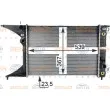Radiateur, refroidissement du moteur HELLA 8MK 376 718-651 - Visuel 1