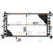 Radiateur, refroidissement du moteur HELLA 8MK 376 720-641 - Visuel 1