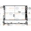 Radiateur, refroidissement du moteur HELLA 8MK 376 749-554 - Visuel 1