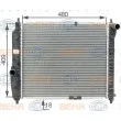 Radiateur, refroidissement du moteur HELLA 8MK 376 762-641 - Visuel 1