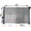Radiateur, refroidissement du moteur HELLA 8MK 376 762-671 - Visuel 1