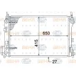 Radiateur, refroidissement du moteur HELLA 8MK 376 771-211 - Visuel 1