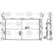 Radiateur, refroidissement du moteur HELLA 8MK 376 771-221 - Visuel 1