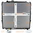 Radiateur, refroidissement du moteur HELLA 8MK 376 773-401 - Visuel 1