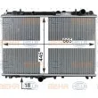 Radiateur, refroidissement du moteur HELLA 8MK 376 774-131 - Visuel 1