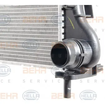 Radiateur, refroidissement du moteur HELLA 8MK 376 779-731