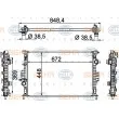 Radiateur, refroidissement du moteur HELLA 8MK 376 787-121 - Visuel 1