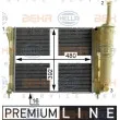 Radiateur, refroidissement du moteur HELLA 8MK 376 900-221 - Visuel 1
