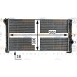 Radiateur, refroidissement du moteur HELLA 8MK 376 900-264 - Visuel 1