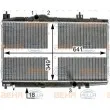 Radiateur, refroidissement du moteur HELLA 8MK 376 900-341 - Visuel 1