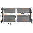 Radiateur, refroidissement du moteur HELLA 8MK 376 902-004 - Visuel 1