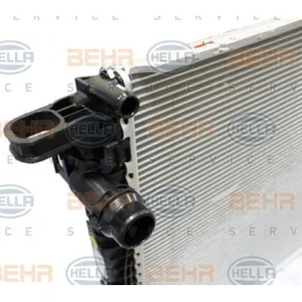 Radiateur, refroidissement du moteur HELLA 8MK 376 990-001