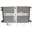 Radiateur, refroidissement du moteur HELLA 8MK 376 990-011 - Visuel 1