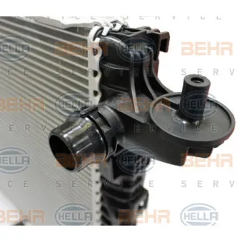 Radiateur, refroidissement du moteur HELLA 8MK 376 990-031