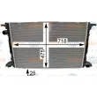 Radiateur, refroidissement du moteur HELLA 8MK 376 990-041 - Visuel 1
