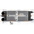 Intercooler, échangeur HELLA 8ML 376 700-081 - Visuel 1