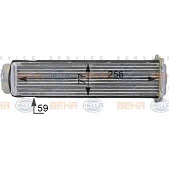 Intercooler, échangeur HELLA