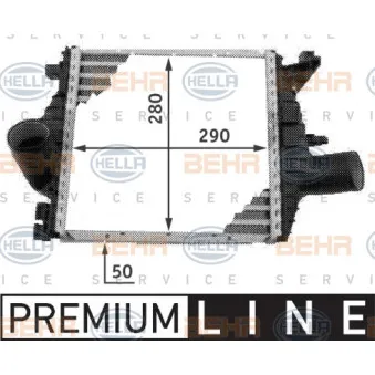 Intercooler, échangeur HELLA
