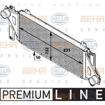 Intercooler, échangeur HELLA