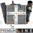 Intercooler, échangeur HELLA 8ML 376 760-581 - Visuel 1