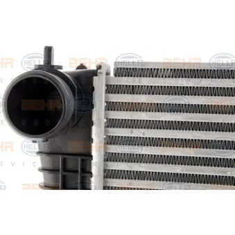 Intercooler, échangeur HELLA 8ML 376 777-291