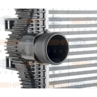 Intercooler, échangeur HELLA 8ML 376 777-671