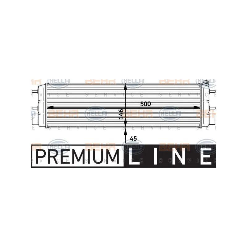 Radiateur d'huile HELLA 8MO 376 729-581