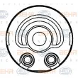 Radiateur d'huile HELLA 8MO 376 797-131 - Visuel 2