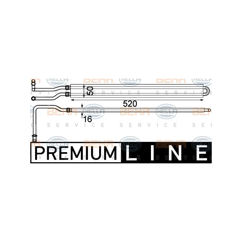 Radiateur d'huile HELLA 8MO 376 924-221