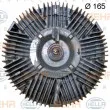 Embrayage, ventilateur de radiateur HELLA 8MV 376 702-031 - Visuel 1