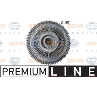 Embrayage, ventilateur de radiateur HELLA 8MV 376 702-121