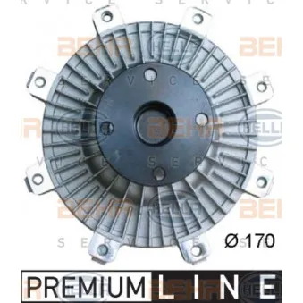 Embrayage, ventilateur de radiateur HELLA 8MV 376 734-251