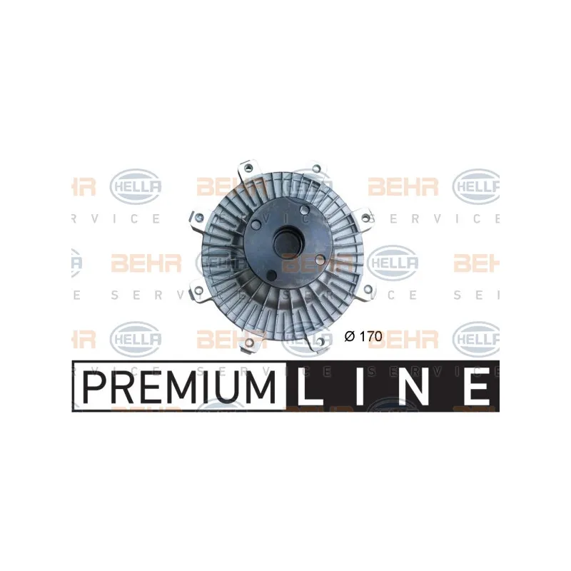 Embrayage, ventilateur de radiateur HELLA 8MV 376 734-261