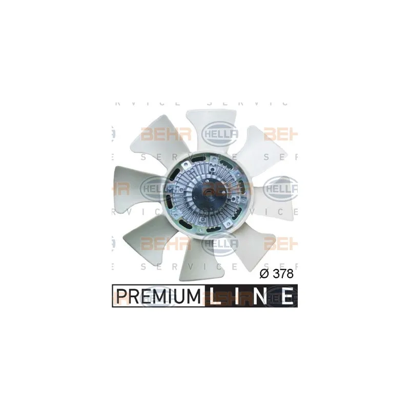 Ventilateur, refroidissement du moteur HELLA 8MV 376 734-281