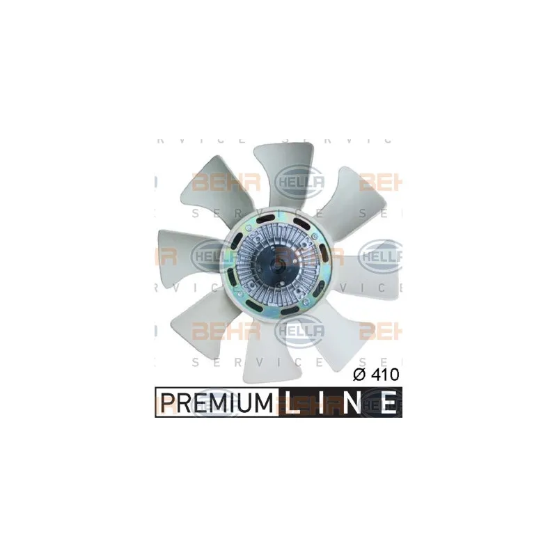 Ventilateur, refroidissement du moteur HELLA 8MV 376 734-291